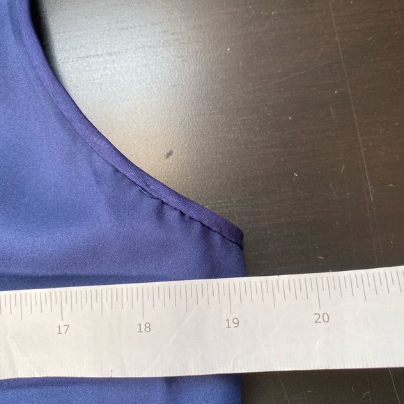 Vintage - NWT Dark Blue Lace Layering Camisole - Picture 9 of 9